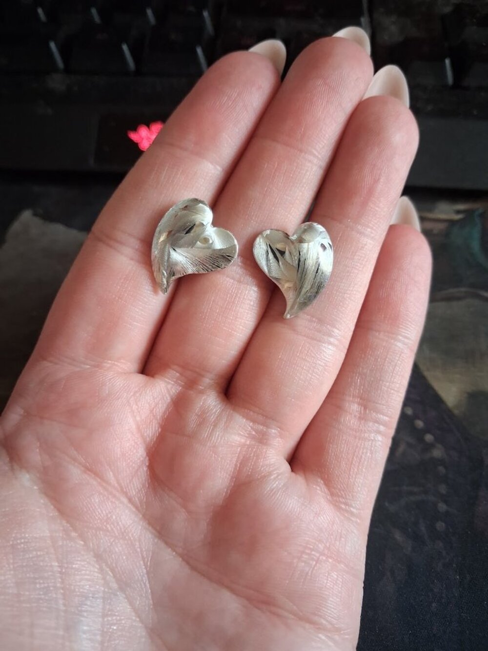 Stud earrings